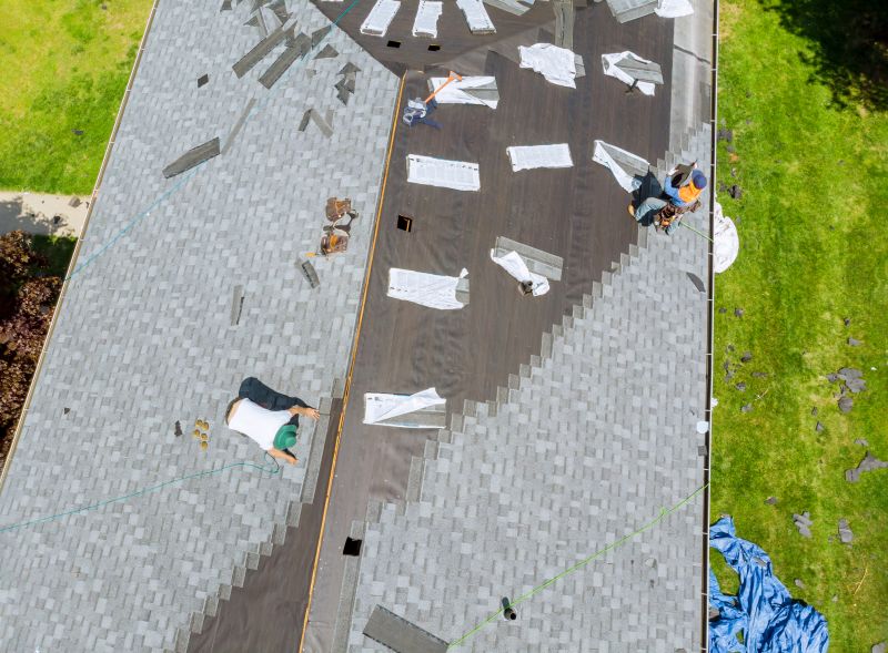 Asphalt Shingles Repair detail